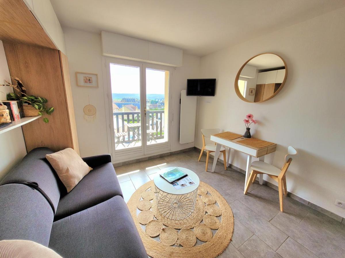 בלונוויל-סור-מר M2M Studio Magnifique Vue Mer - Avec Balcon - Les Pieds Dans L Eau! מראה חיצוני תמונה